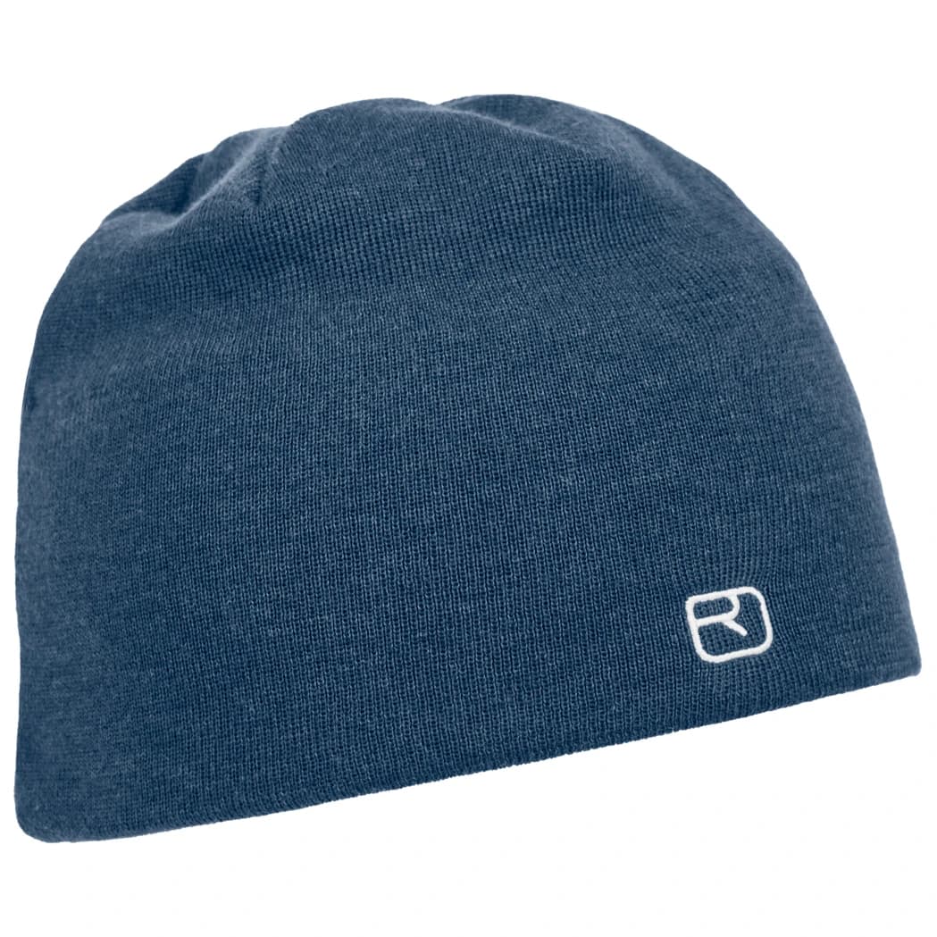 Зимна шапка (beanie) Ortovox Wonderwool Beanie - Blue Nunatak Blend