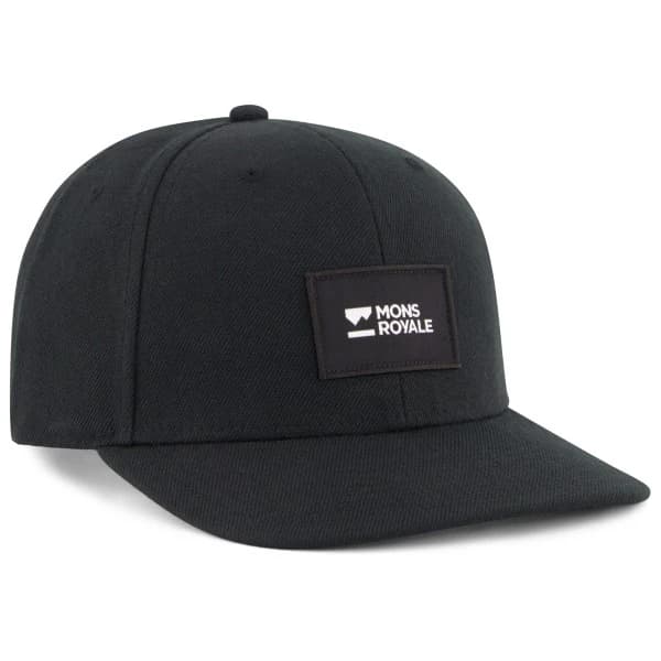 Шапка с козирка Mons royale Connor Wool Cap - Black