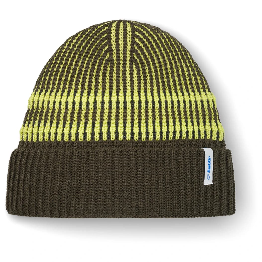 Зимна шапка (beanie) Eisbär Iska Mütze Beanie - Outdoor Green / Winter Lemon / Grafit