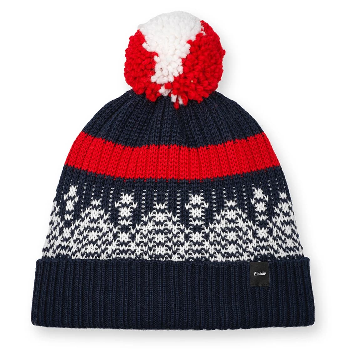 Зимна шапка (beanie) Eisbär Norrak Pompon Mütze Beanie - Nacht / White / Ardea