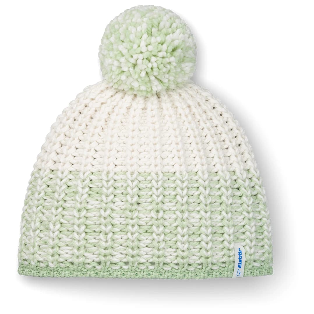 Зимна шапка (beanie) Eisbär Refocus Pompon Mütze Beanie - Arctic Basil / Arctic Basil / Milk / Milk