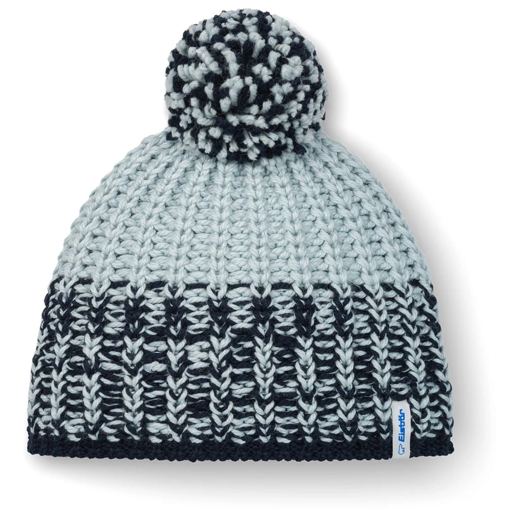 Зимна шапка (beanie) Eisbär Refocus Pompon Mütze Beanie - Nacht / Nacht / Fjord / Fjord