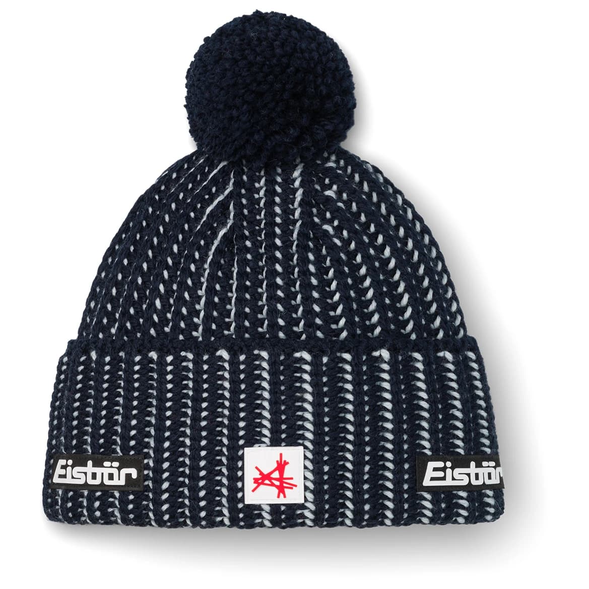 Зимна шапка (beanie) Eisbär Ronda Pompon Mütze Ski Austria Beanie - Nacht / Fjord