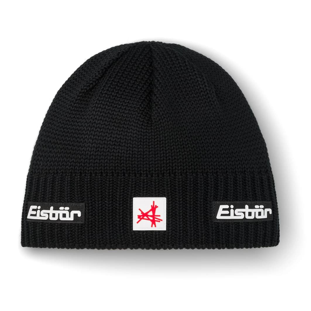 Зимна шапка (beanie) Eisbär Trop Mütze Ski Austria Beanie - Schwarz