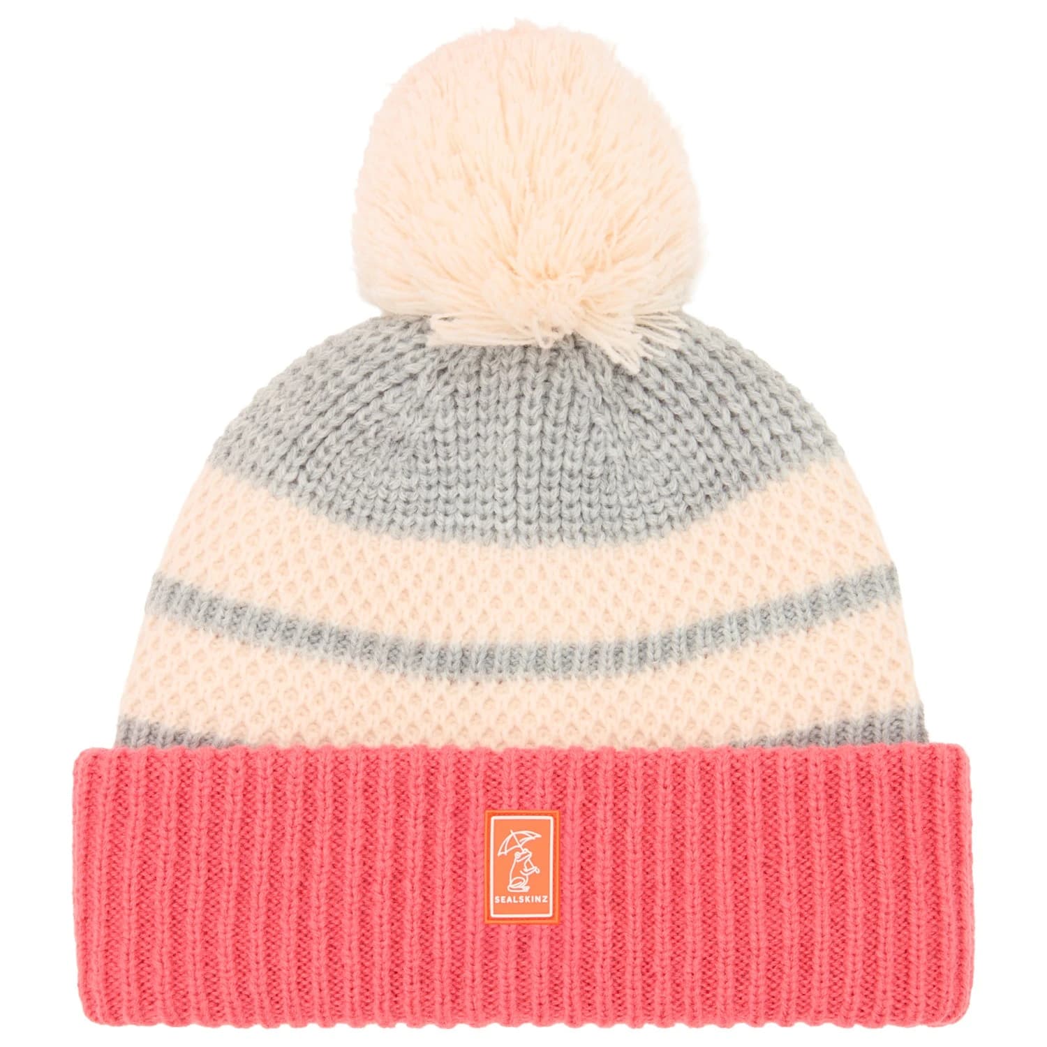 Детска зимна шапка (beanie) Sealskinz Kid's Pulham Beanie - Grey