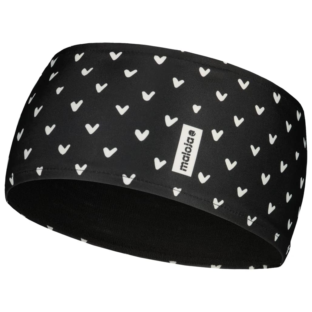 Лента за глава Maloja StrichkogelM. Headband - Deep Black Hearts