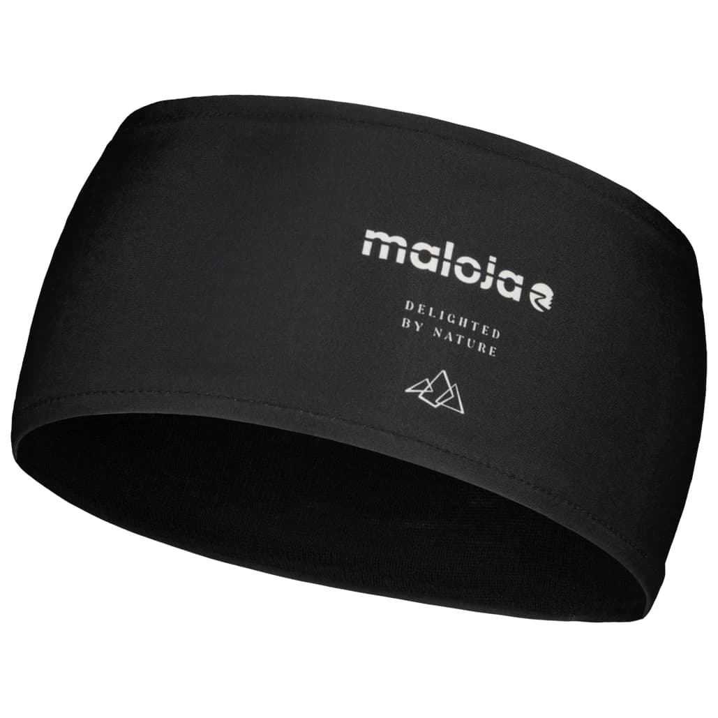 Лента за глава Maloja StrichkogelM. Headband - Deep Black Mountain