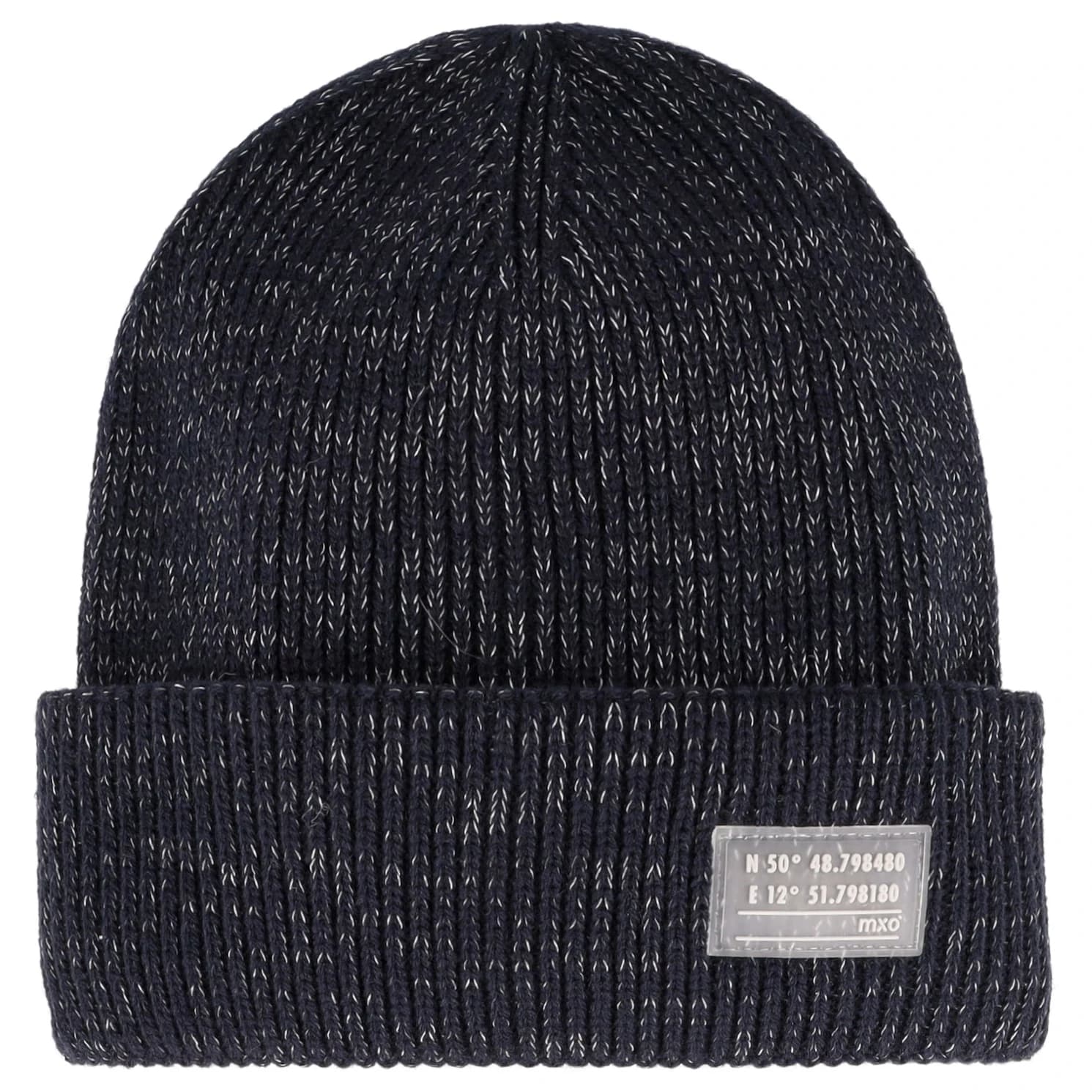 Детска зимна шапка (beanie) maximo Kid's Rippen Beanie m. Umschlag Beanie - Navy
