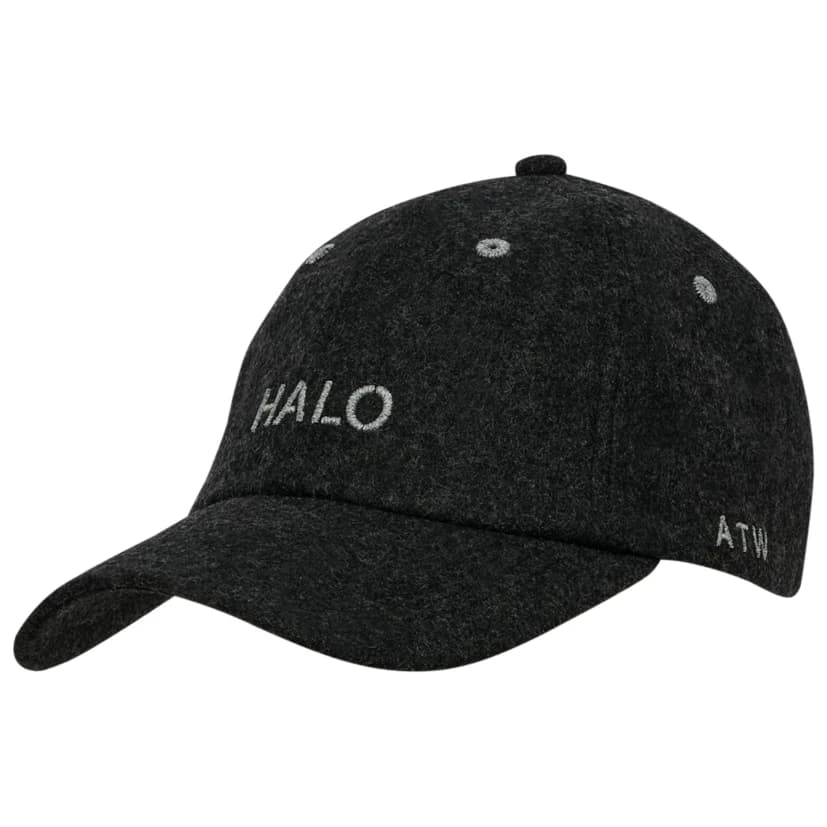 Шапка с козирка Halo Wool Logo Cap - Black