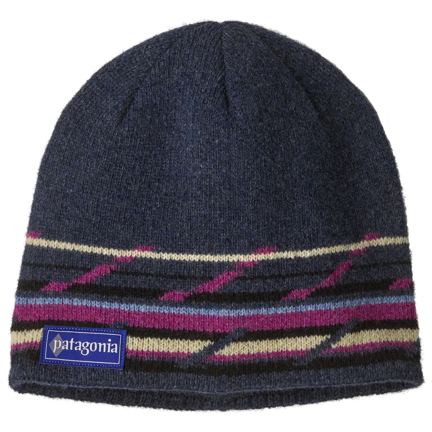 Зимна шапка (beanie) Patagonia Cinder Beanie - Mountain Minded Geo: Smolder Blue
