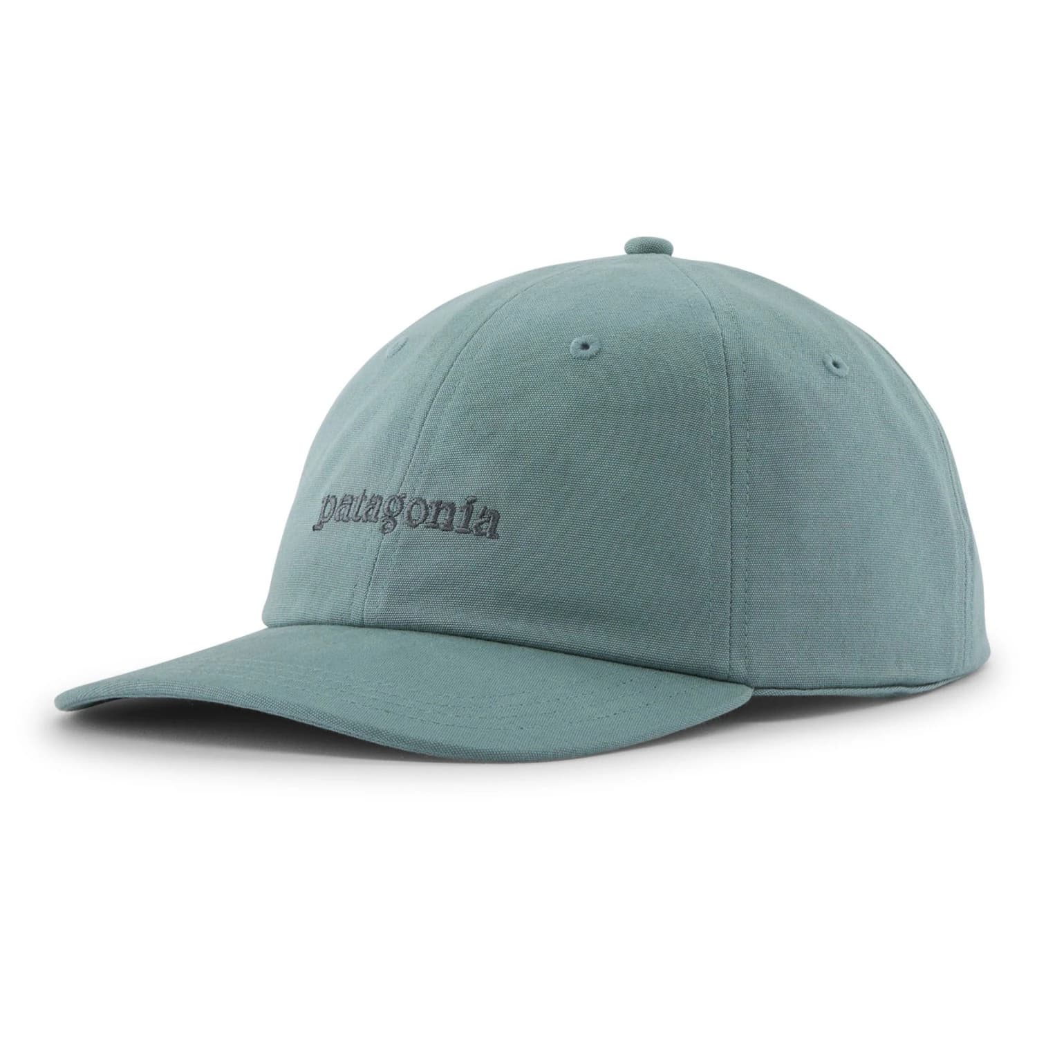 Шапка с козирка Patagonia Graphic Trad Cap - Text Logo: Blue Sage