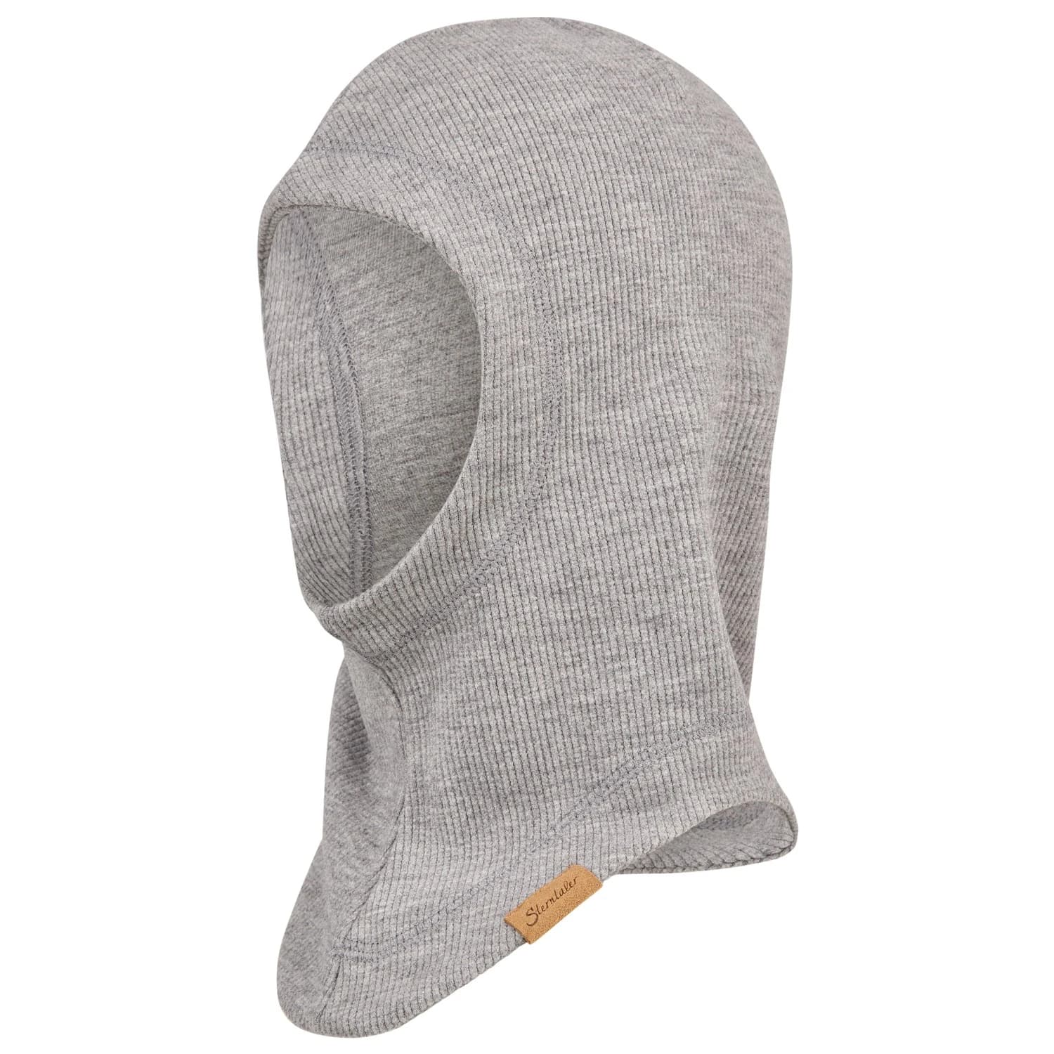 Детска зимна шапка (beanie) Sterntaler Kid's Schalmütze Gerippt Beanie - Blau Melange