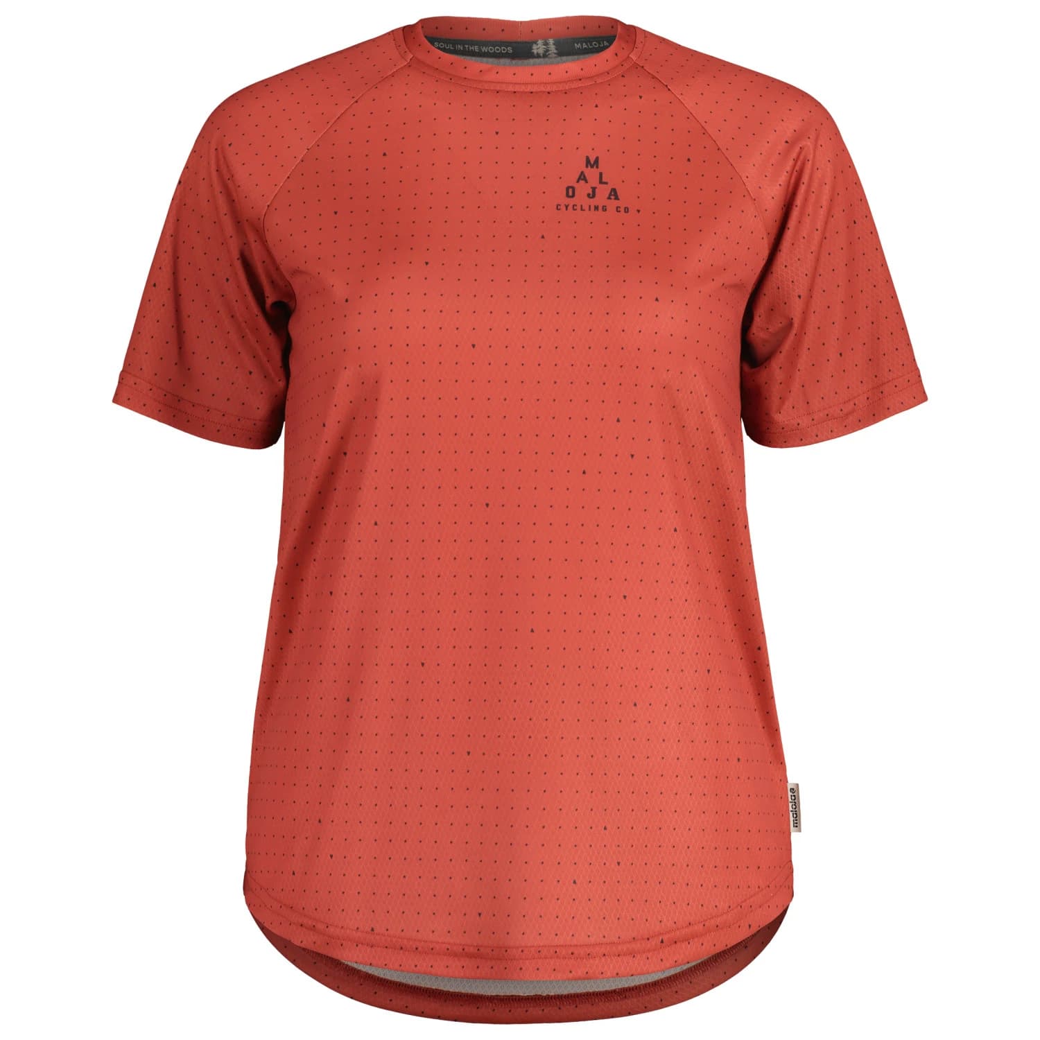 Дамска спортна тениска Maloja Women's SandlingM. Multi 1/2 Sport shirt - Rosehip