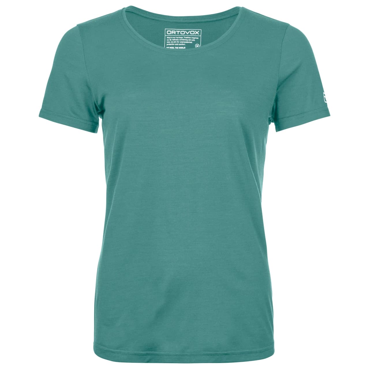 Дамска мериносова блуза Ortovox Women's 120 Cool Tec Clean T-Shirt Merino shirt - Arctic Grey