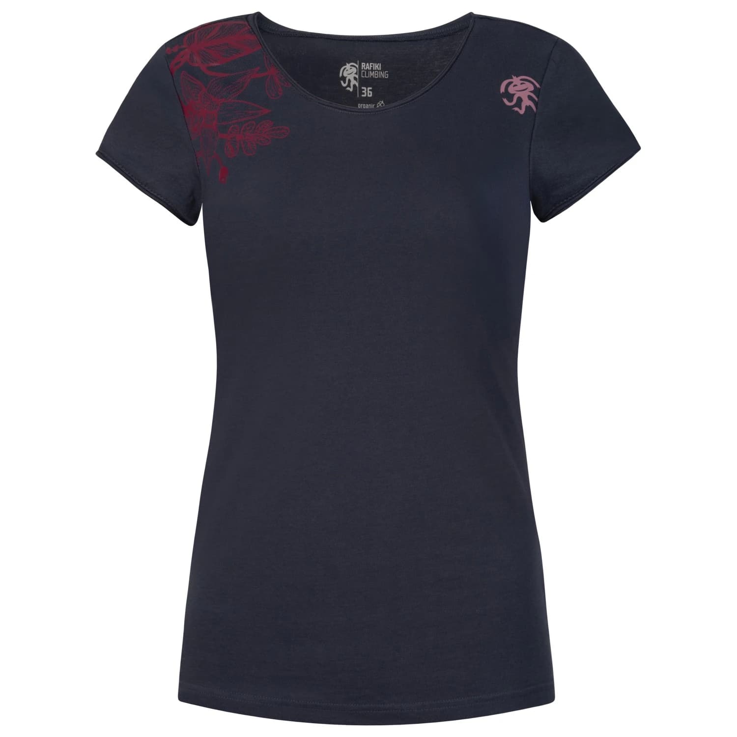 Дамска тениска Rafiki Women's Jay T-shirt - India Ink (Spirit Bloom)