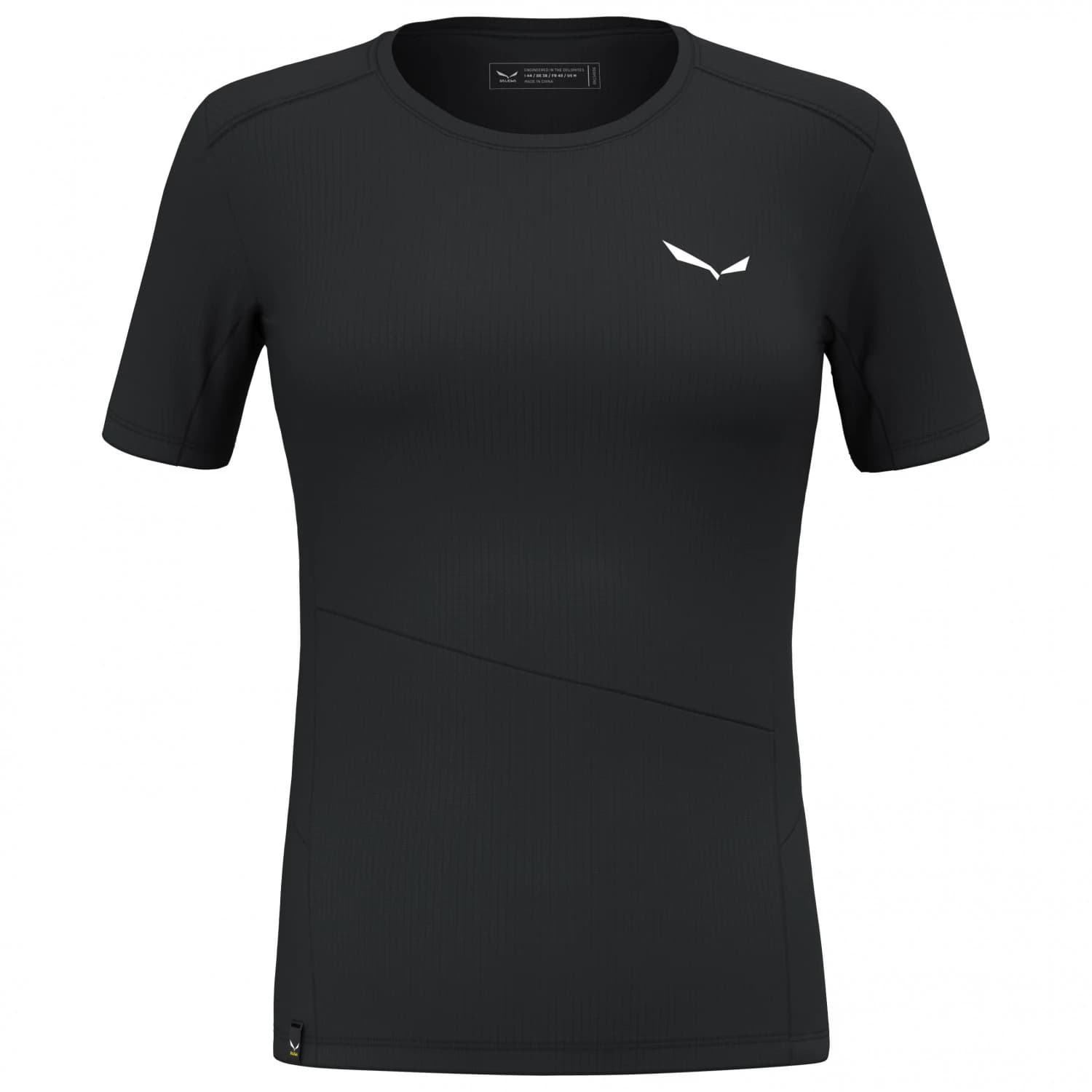 Дамска спортна тениска Salewa Women's Puez Sporty Dry T-Shirt Sport shirt - Black Out
