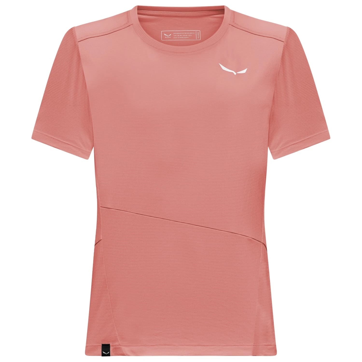 Дамска спортна тениска Salewa Women's Puez Sporty Dry T-Shirt Sport shirt - Desert Pink