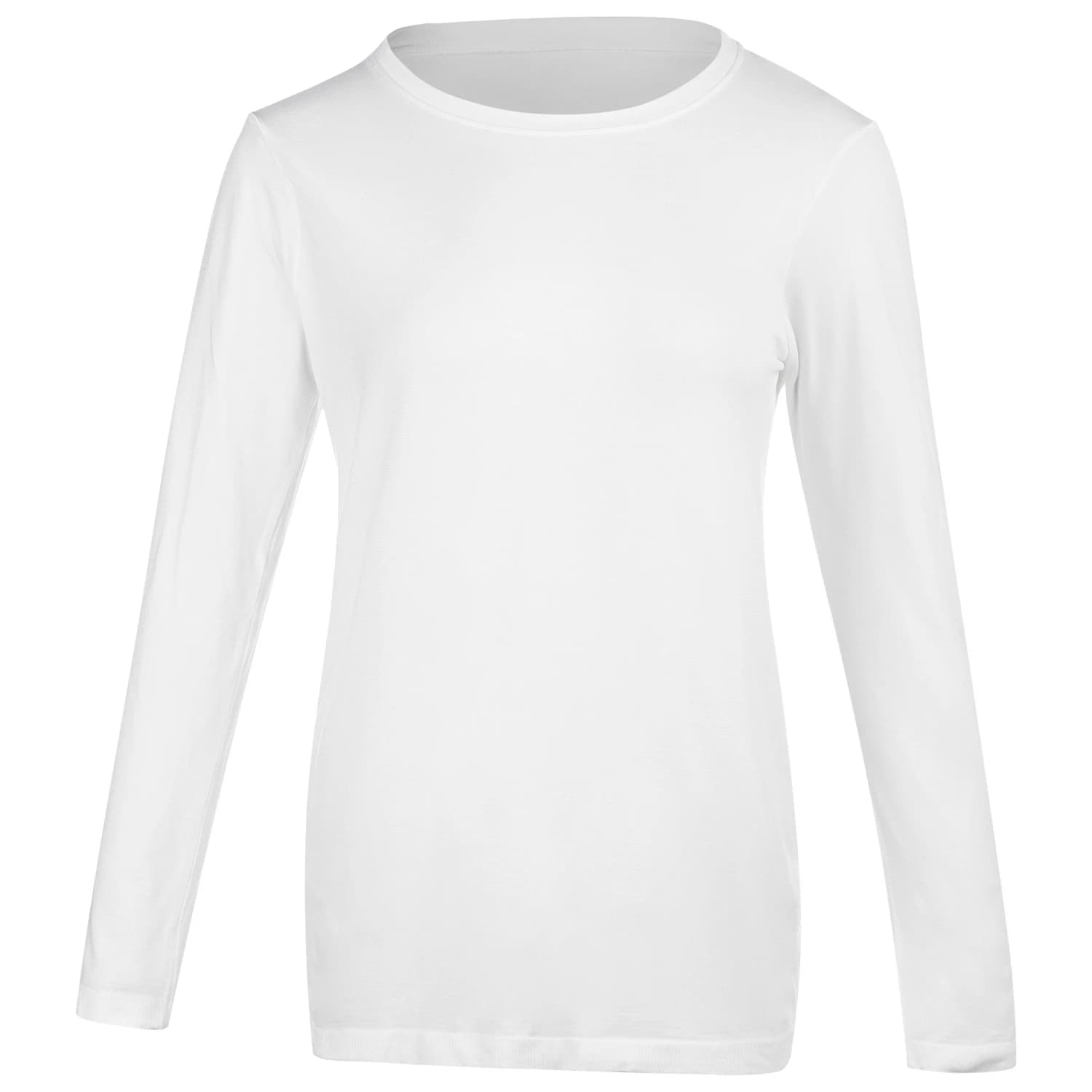 Дамска спортна тениска ATHLECIA Women's Julee Loose Fit L/S Seamless Tee Sport shirt - White