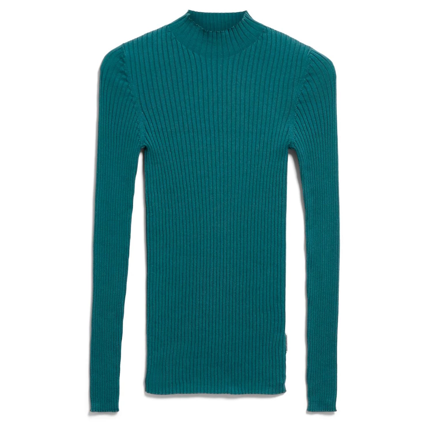 Блуза с дълъг ръкав ARMEDANGELS Women's Alaania Longsleeve - Petrol Velvet