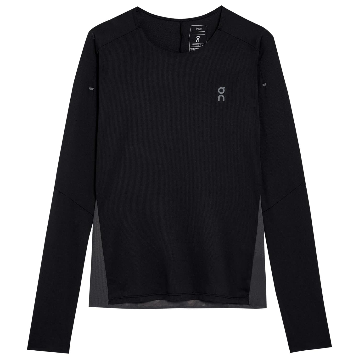 Дамска тениска On Women's Performance Long-T Running shirt - Black / Eclipse