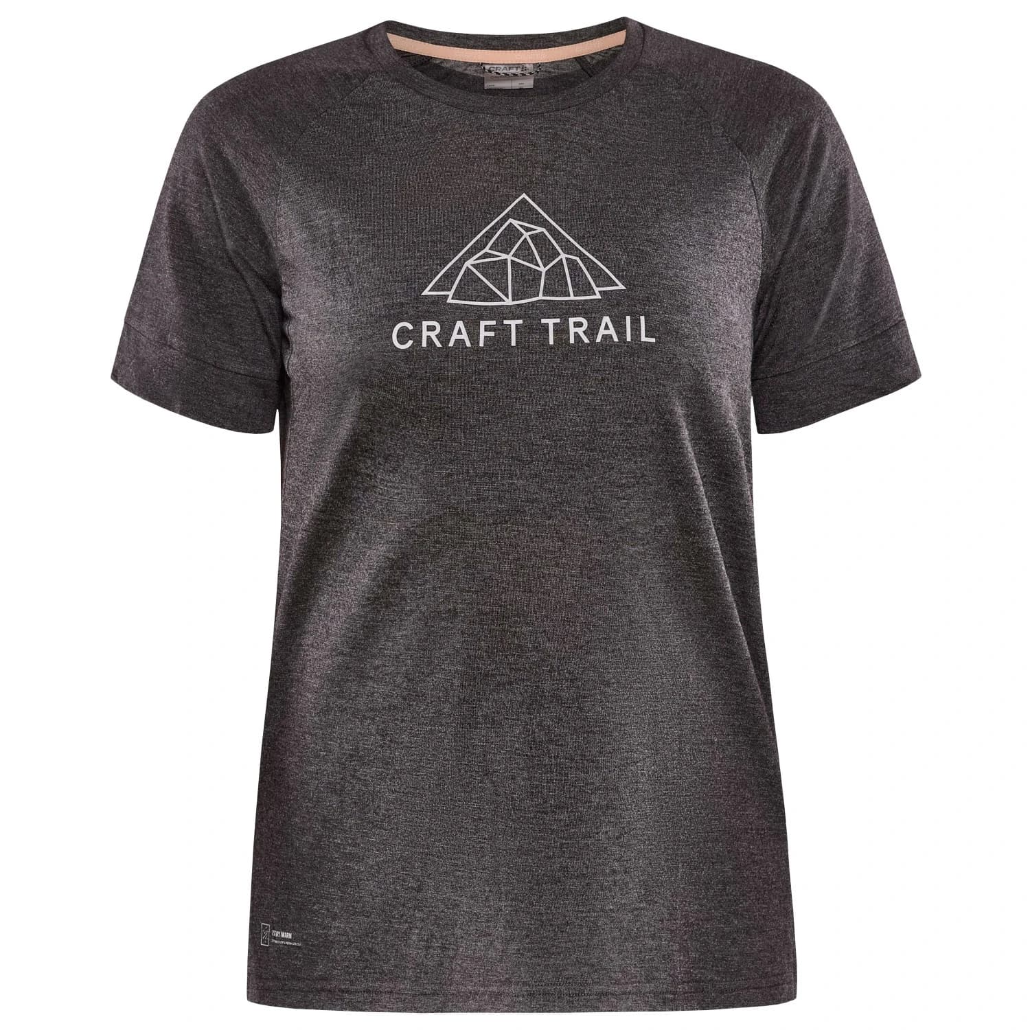Дамска тениска Craft Women's Pro Trail Wool S/S Tee Running shirt - Black / Melange