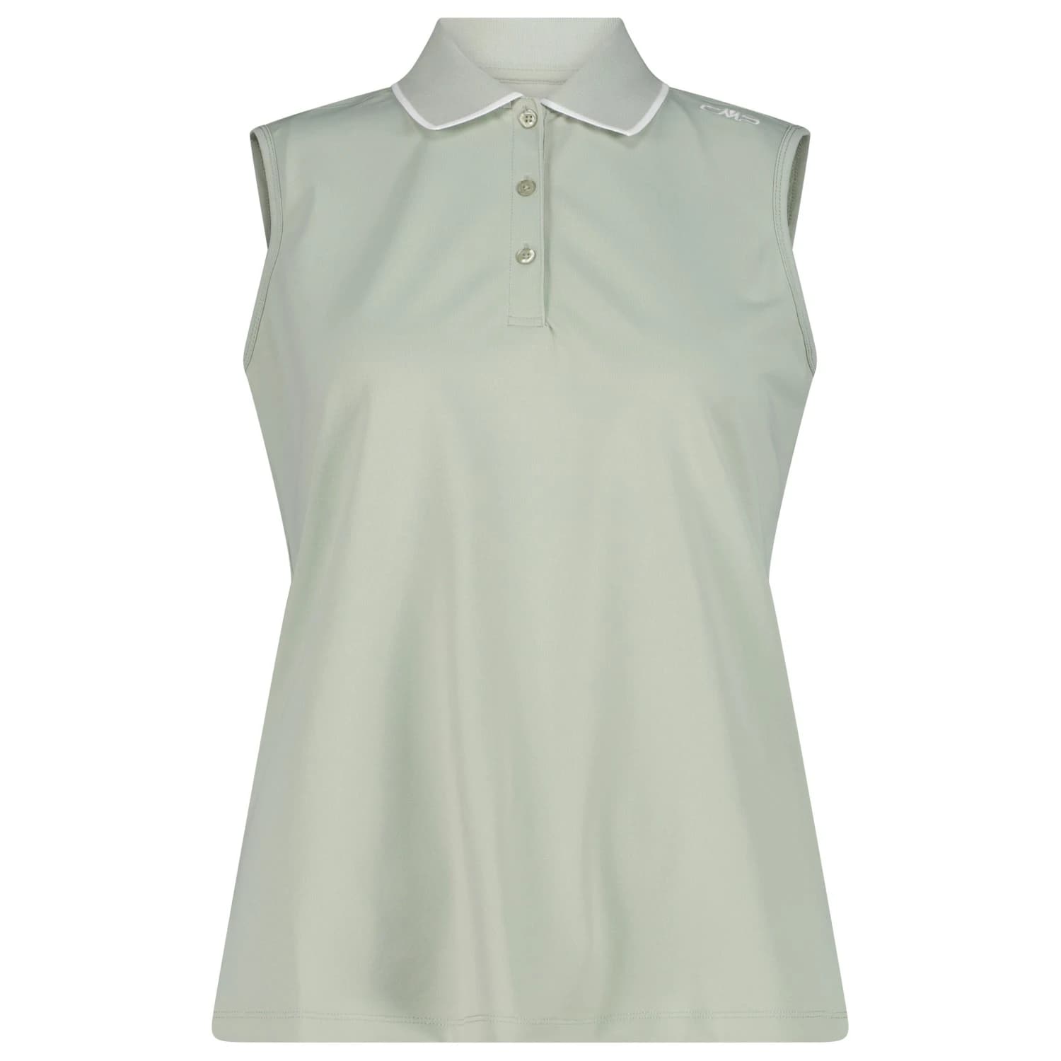 Дамска поло тениска CMP Women's Polo Sleeveless Polo shirt - Pistacchio