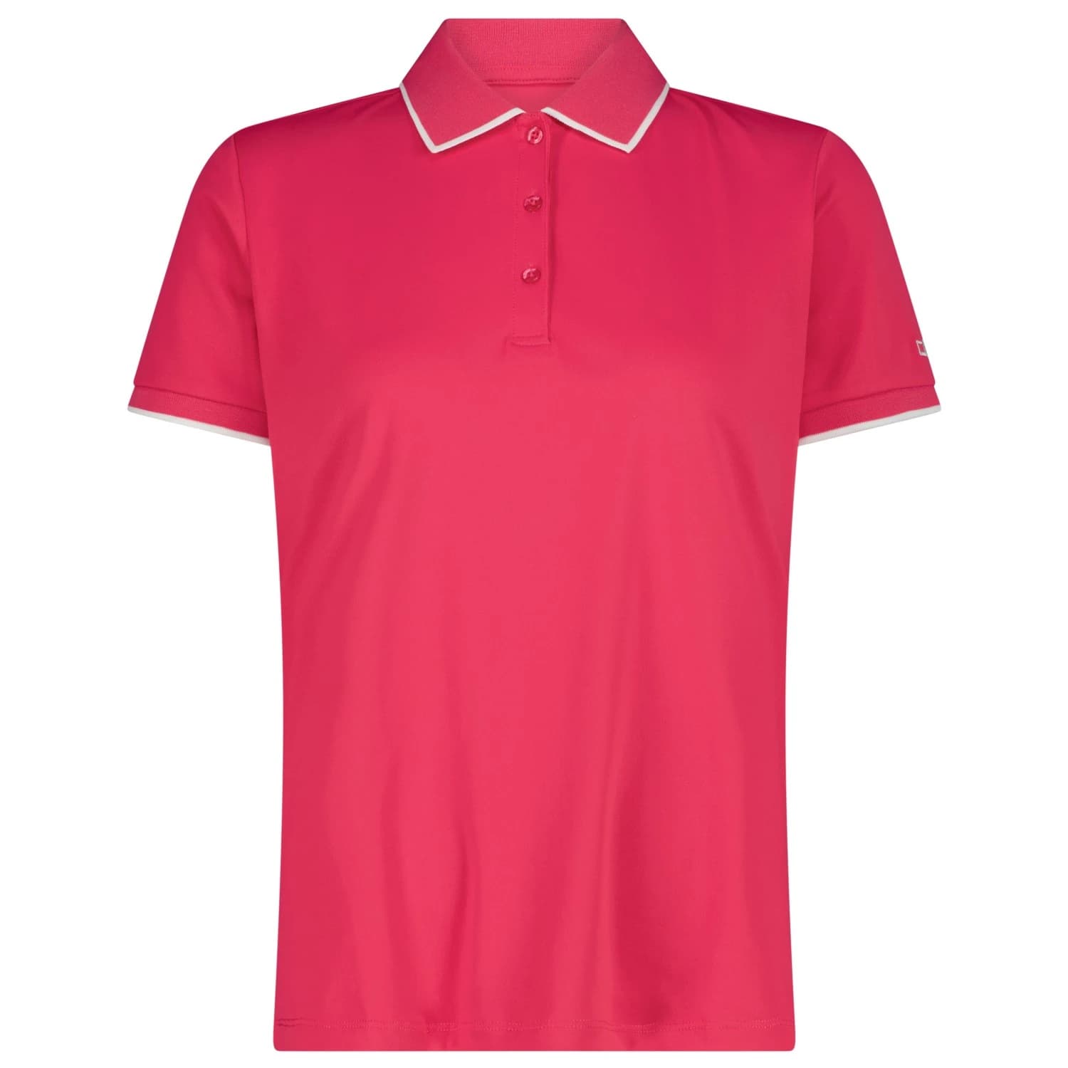 Дамска поло тениска CMP Women's Polo Stretch Piquet Polo shirt - Magenta