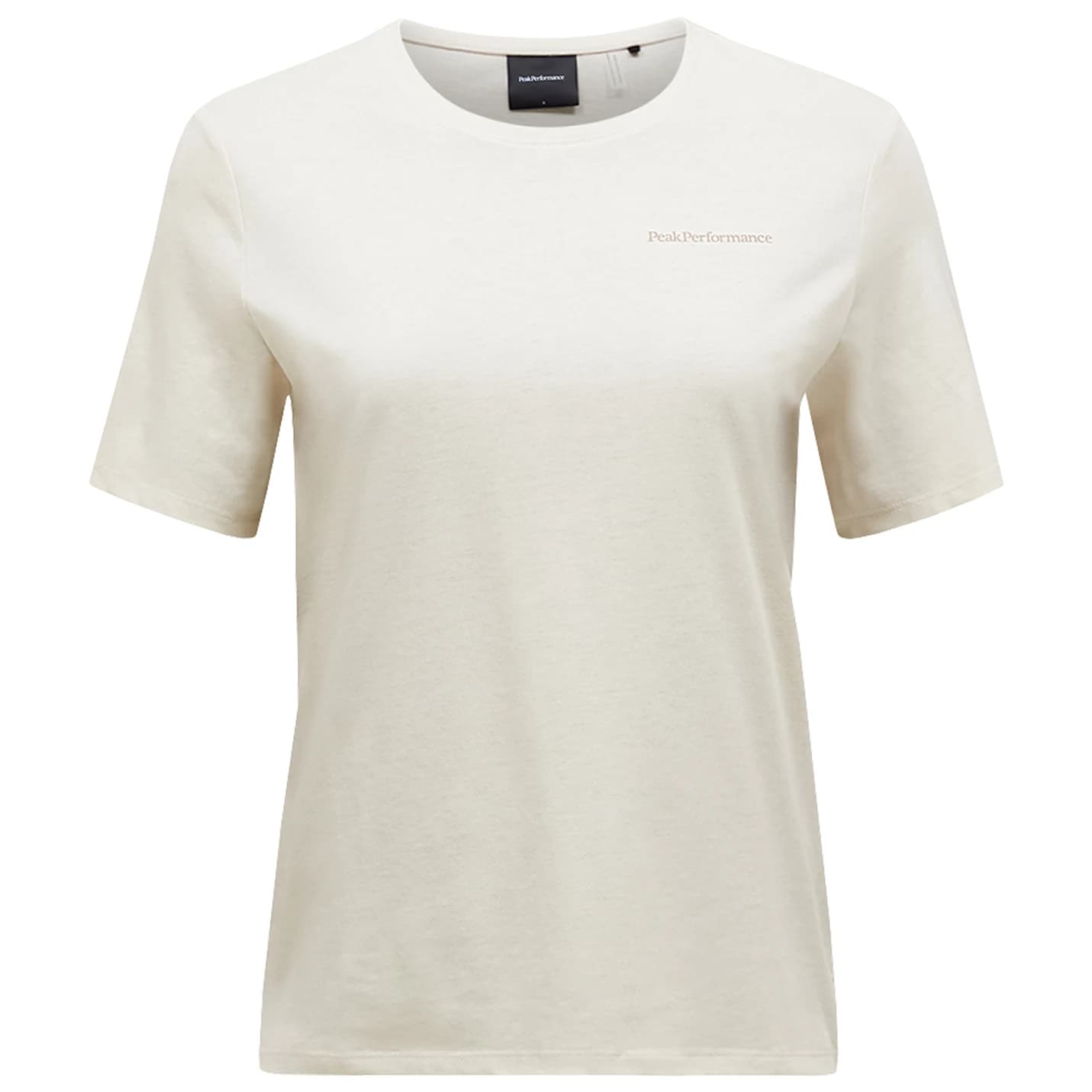 Дамска спортна тениска Peak performance Women's Explore Logo Tee Sport shirt - Sand Fog