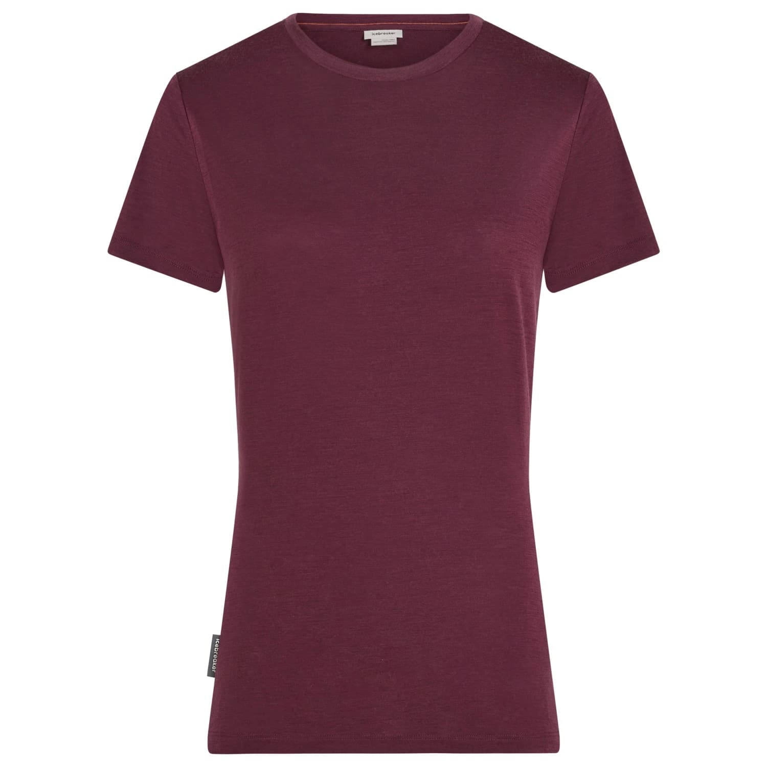 Дамска мериносова блуза Icebreaker Women's Merino 150 Tech Lite III S/S Tee Merino shirt - Dark Berry