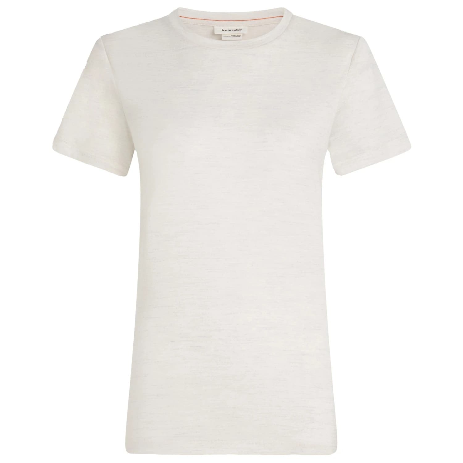 Дамска мериносова блуза Icebreaker Women's Merino 150 Tech Lite III S/S Tee Merino shirt - Ecru Heather