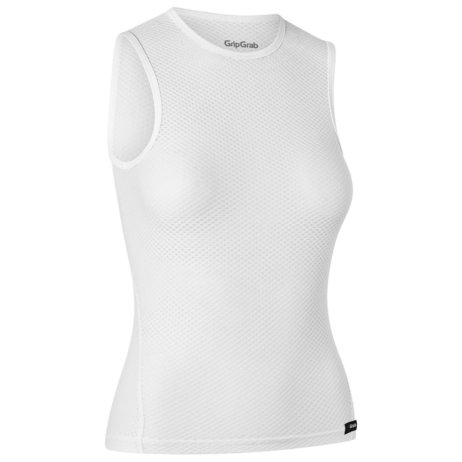 Дамско горнище GripGrab Women's Ultralight Mesh Base Layer Synthetic base layer - White