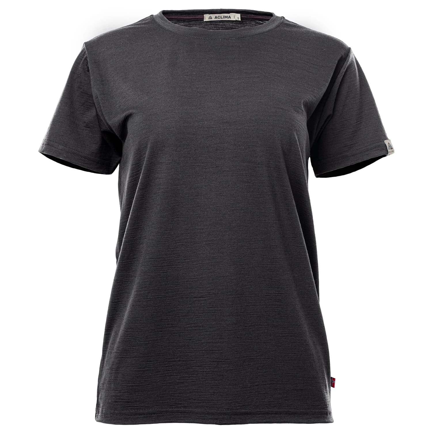 Дамска мериносова блуза Aclima Women's Lightwool 180 Classic Tee Merino shirt - Marengo