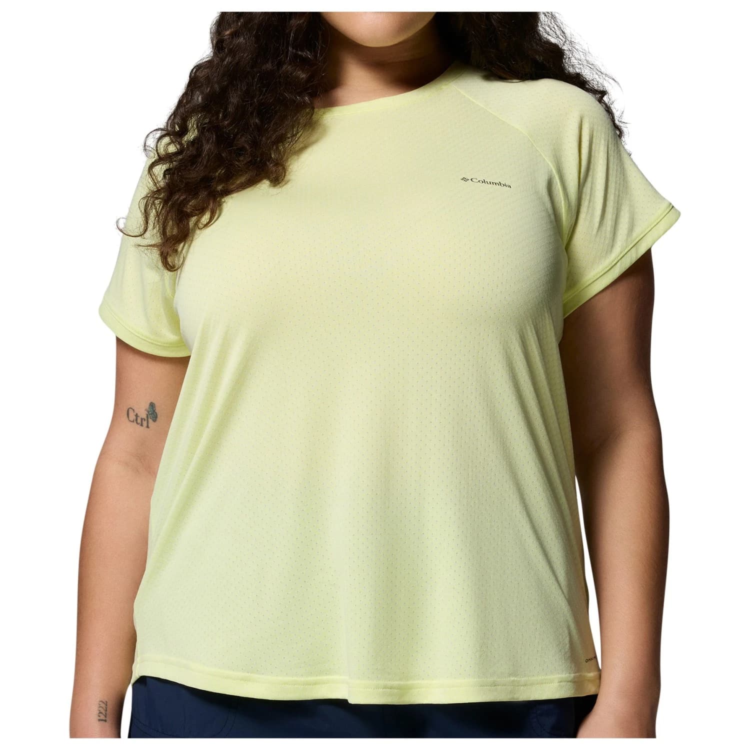 Дамска спортна тениска Columbia Women's Bogata Bay S/S Tee Sport shirt - Citron Haze