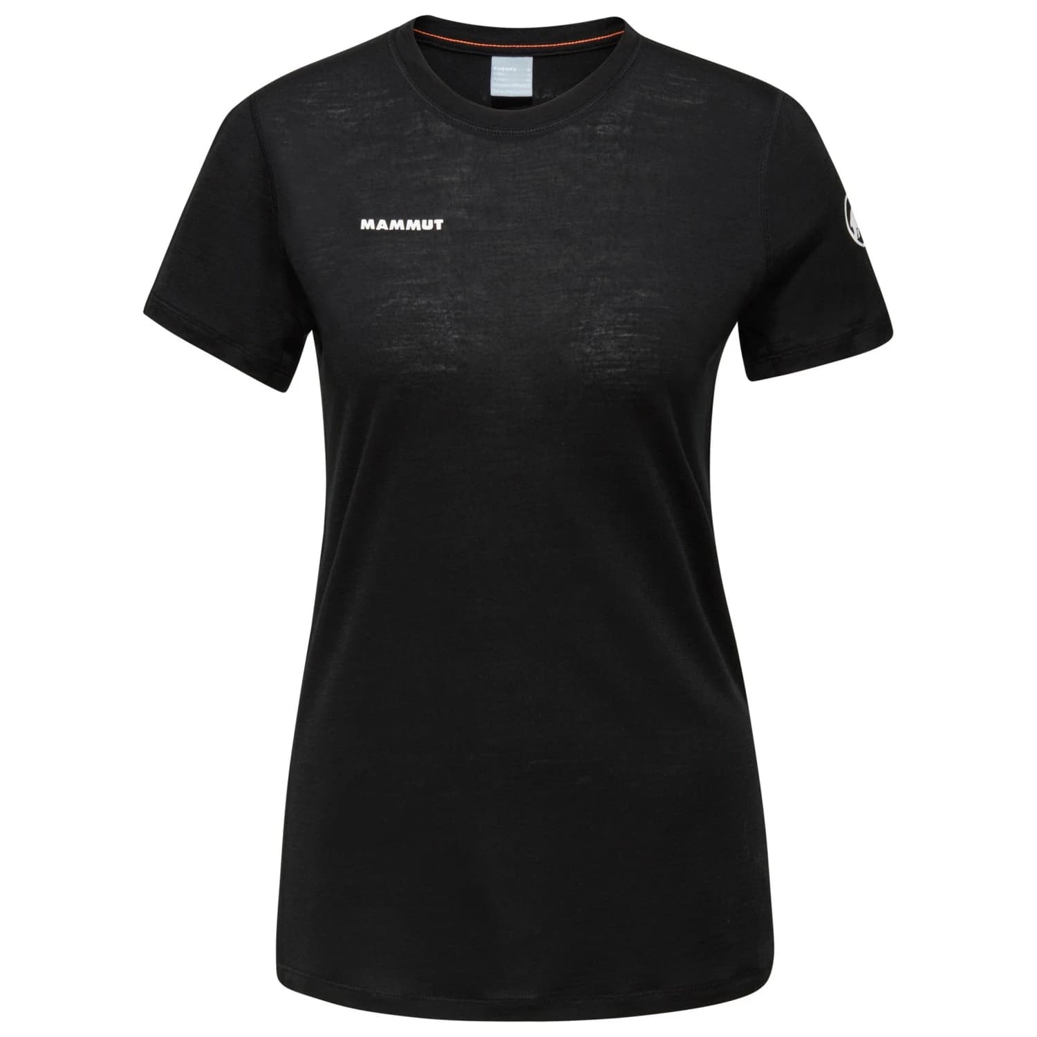 Дамска мериносова блуза Mammut Women's Tree Wool Firstlayer T-Shirt Merino shirt - Black