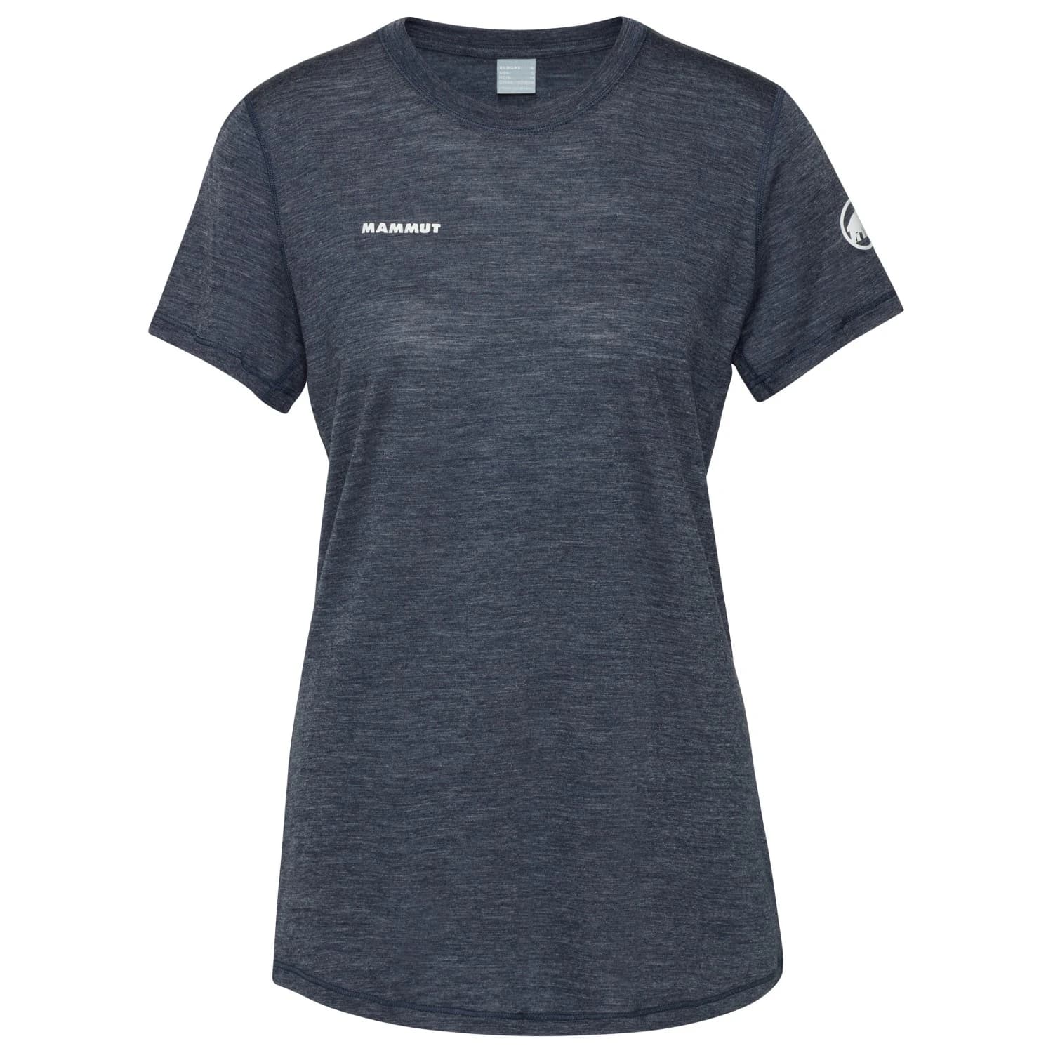 Дамска мериносова блуза Mammut Women's Tree Wool Firstlayer T-Shirt Merino shirt - Marine Melange