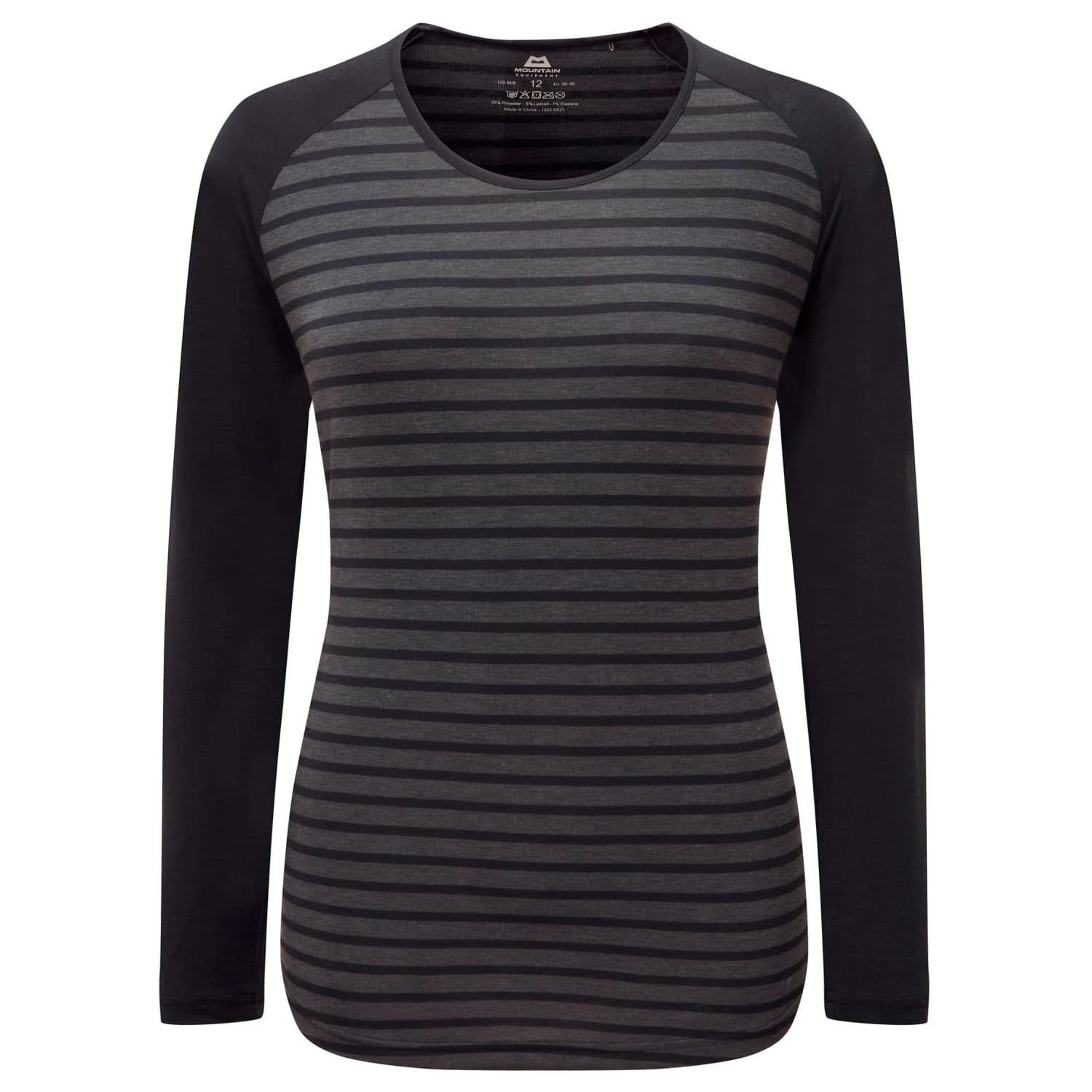 Дамска спортна тениска Mountain Equipment Women's Redline L/S Tee Longsleeve - Cosmos Stripe / Cosmos