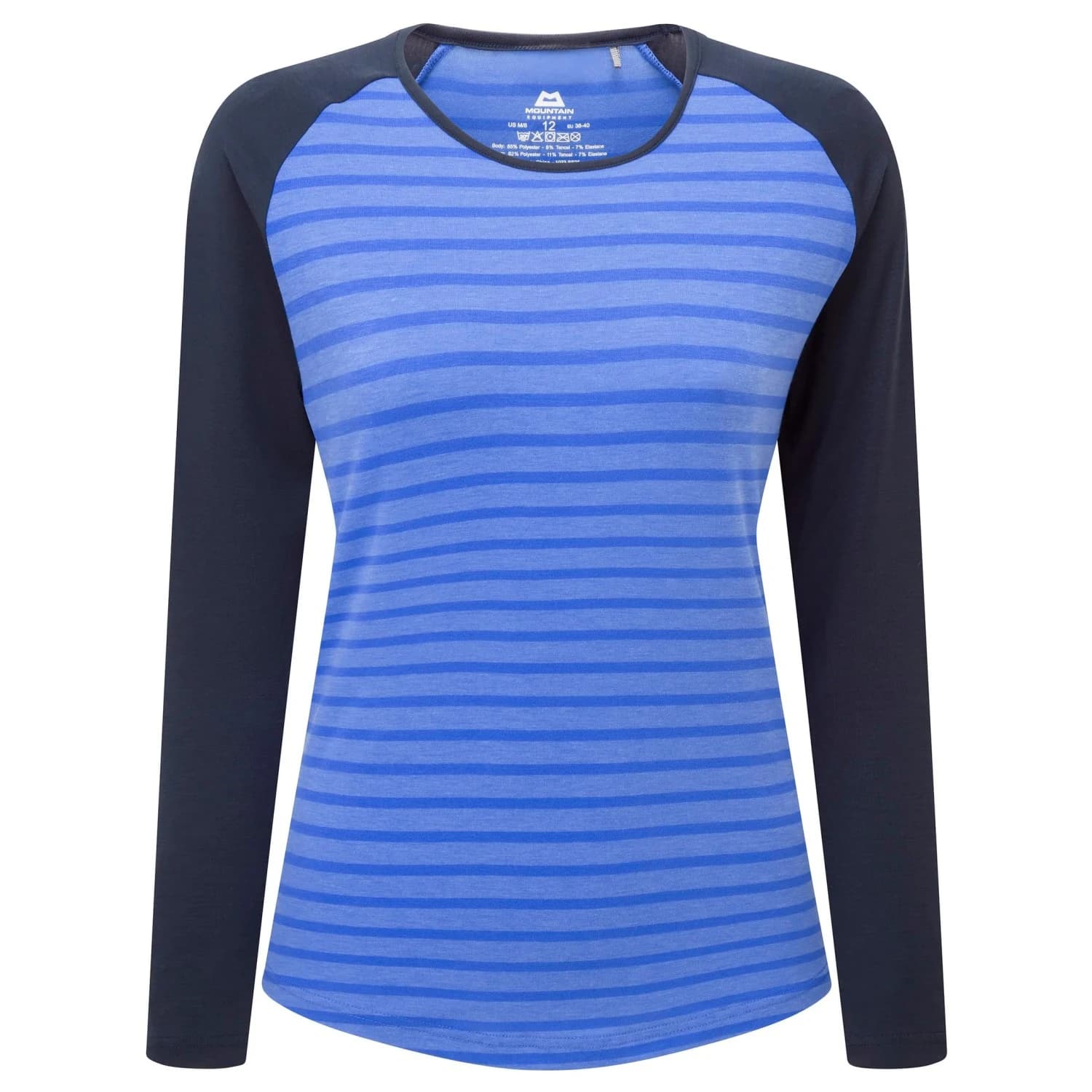 Дамска спортна тениска Mountain Equipment Women's Redline L/S Tee Longsleeve - Vivid Stripe / Cosmos