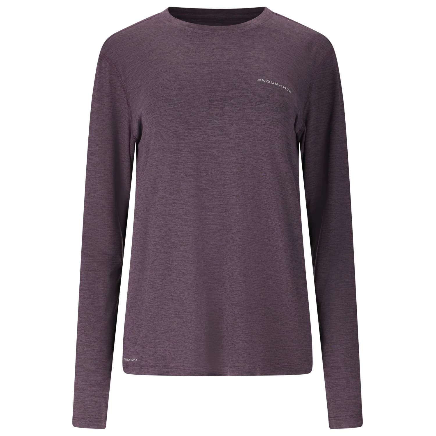 Дамска спортна тениска ENDURANCE Women's Alvaly Melange L/S Tee Sport shirt - Nightshade