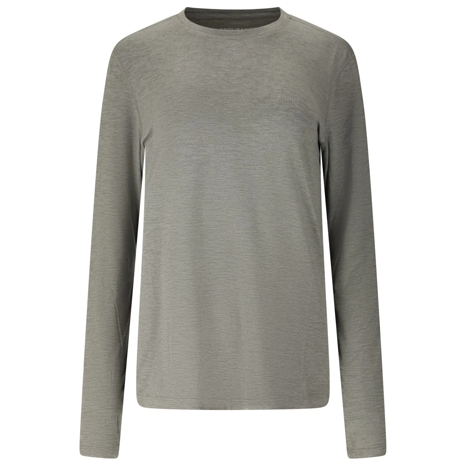 Дамска спортна тениска ENDURANCE Women's Alvaly Melange L/S Tee Sport shirt - Sedona Sage