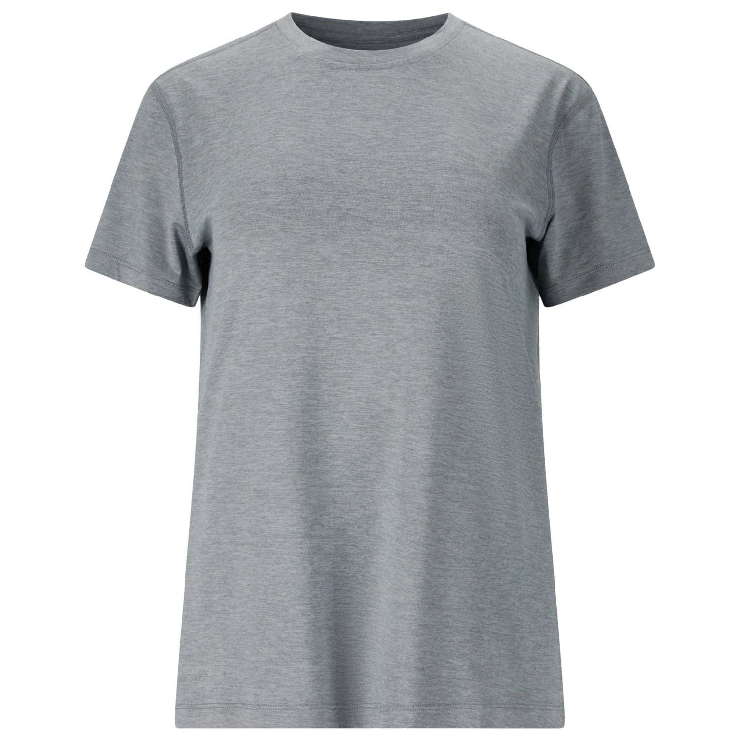 Дамска тениска ENDURANCE Women's Alvaly Melange S/S Tee Sport shirt - Flint Stone