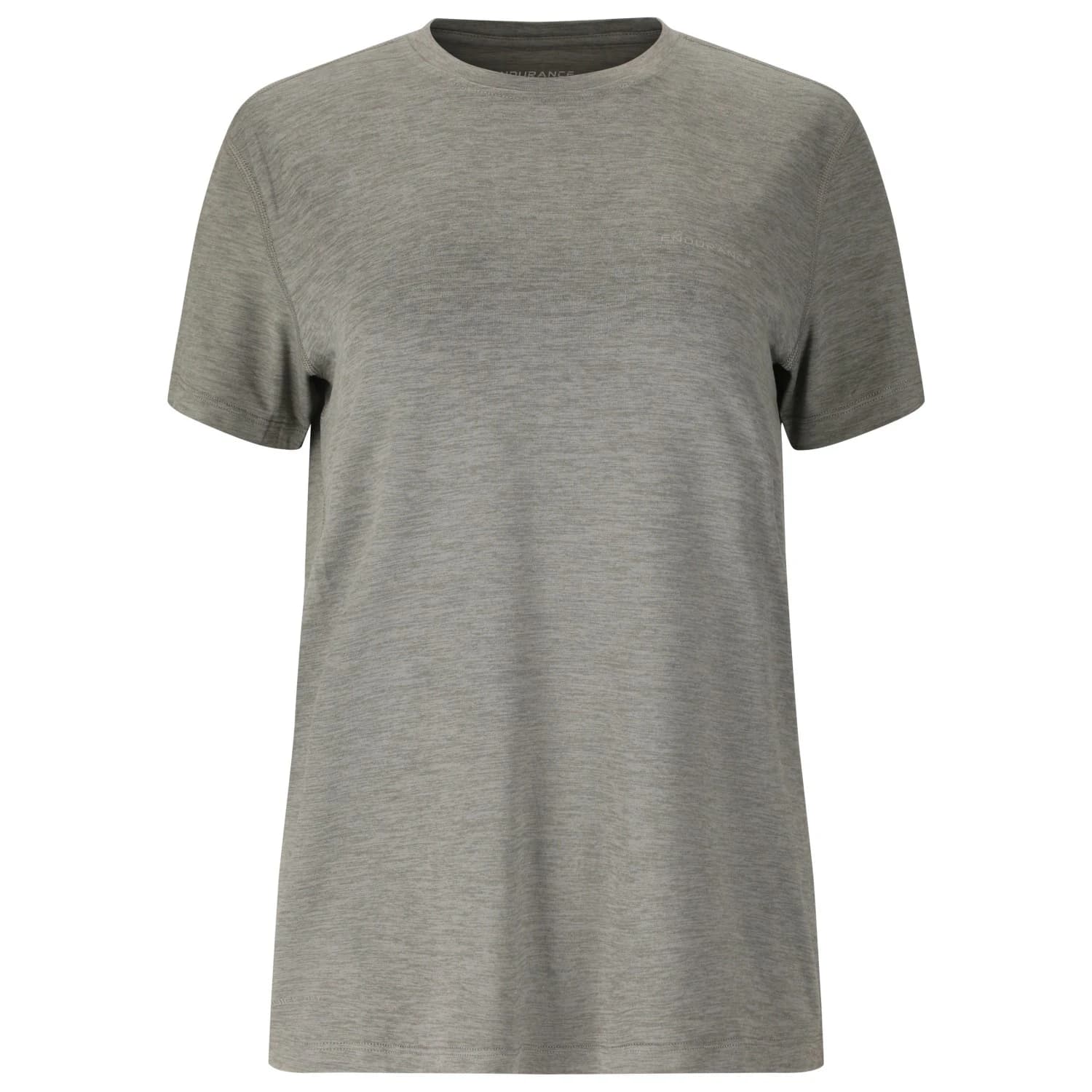 Дамска тениска ENDURANCE Women's Alvaly Melange S/S Tee Sport shirt - Sedona Sage