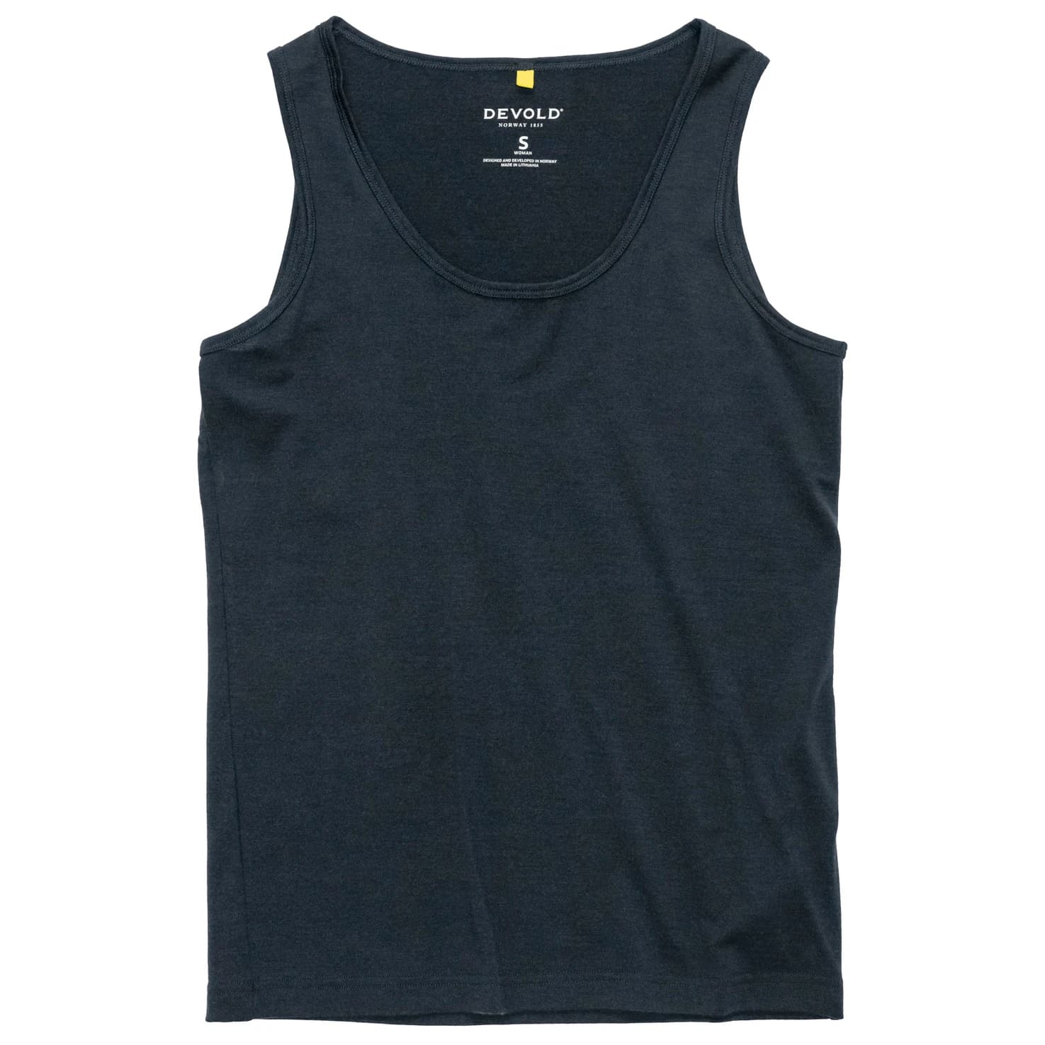 Дамска мериносова блуза Devold Women's Classic Tank Merino shirt - Ink