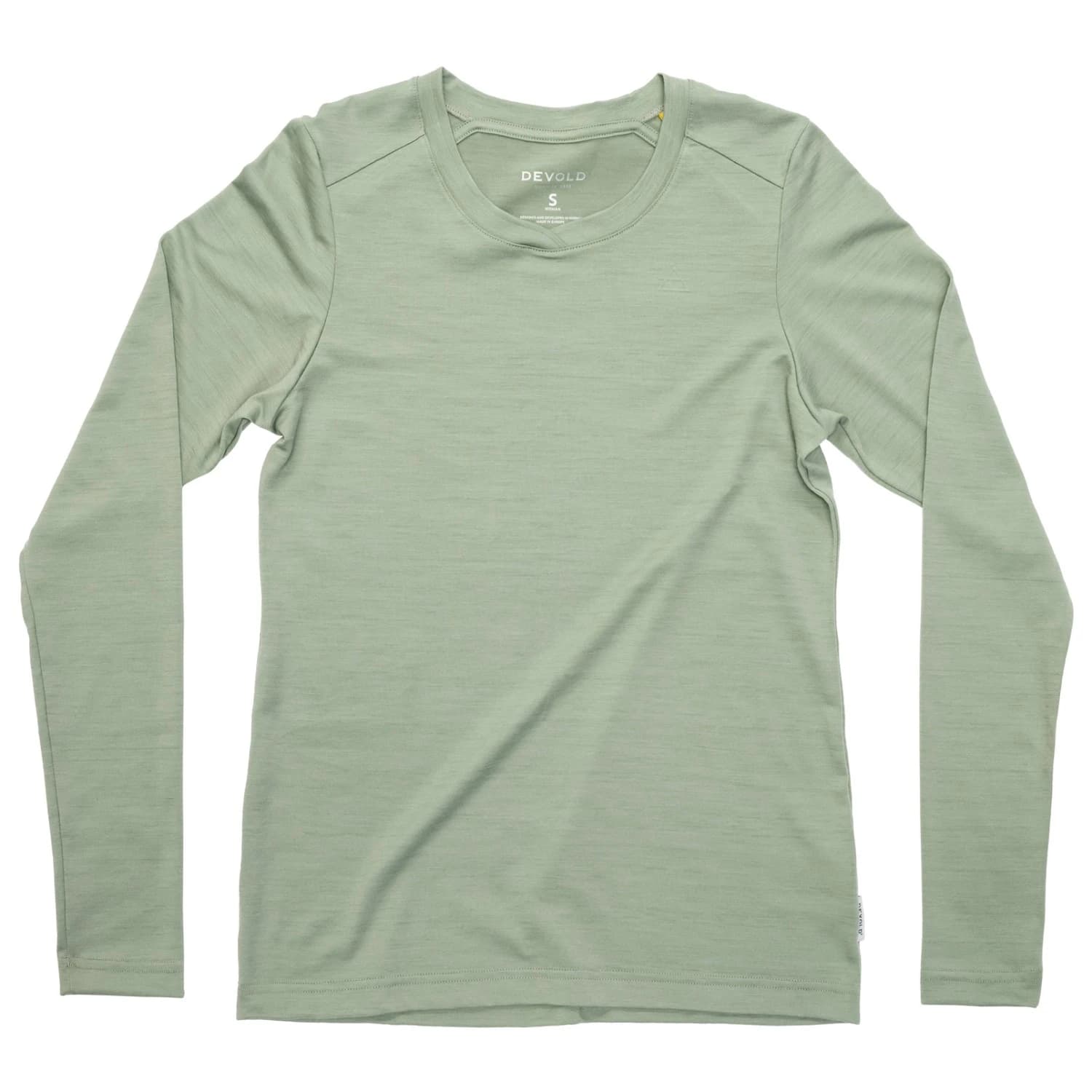 Дамска мериносова блуза Devold Women's Premium L/S Merino shirt - Fog