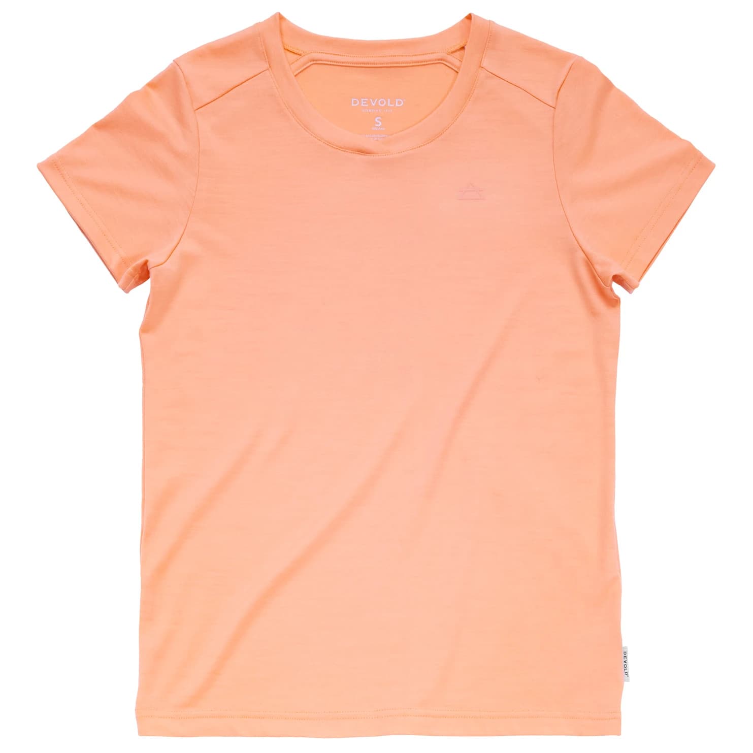 Дамска мериносова блуза Devold Women's Premium Tee Merino shirt - Sunrise