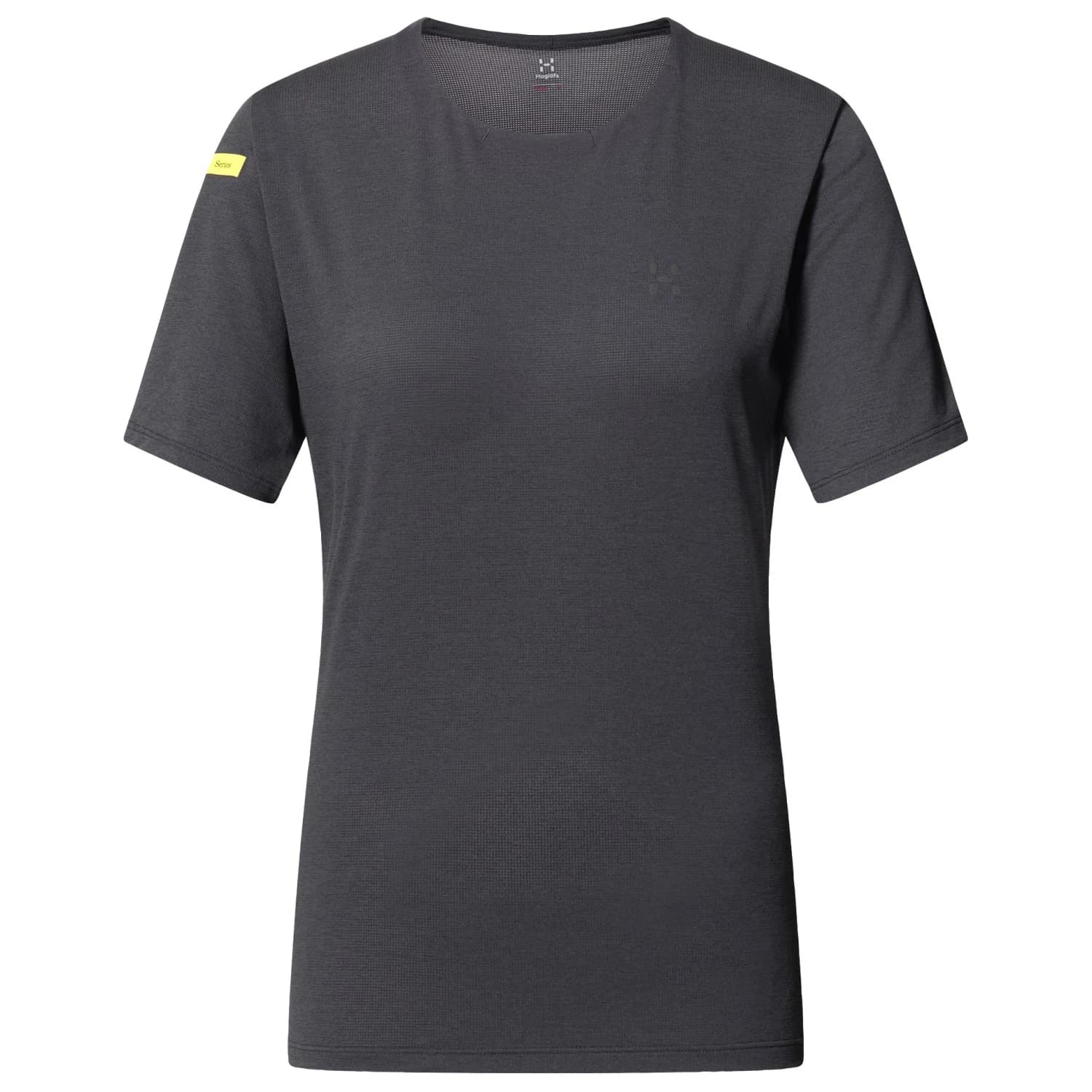 Дамска спортна тениска Haglöfs Women's L.I.M Ridge Tee Running shirt - True Black