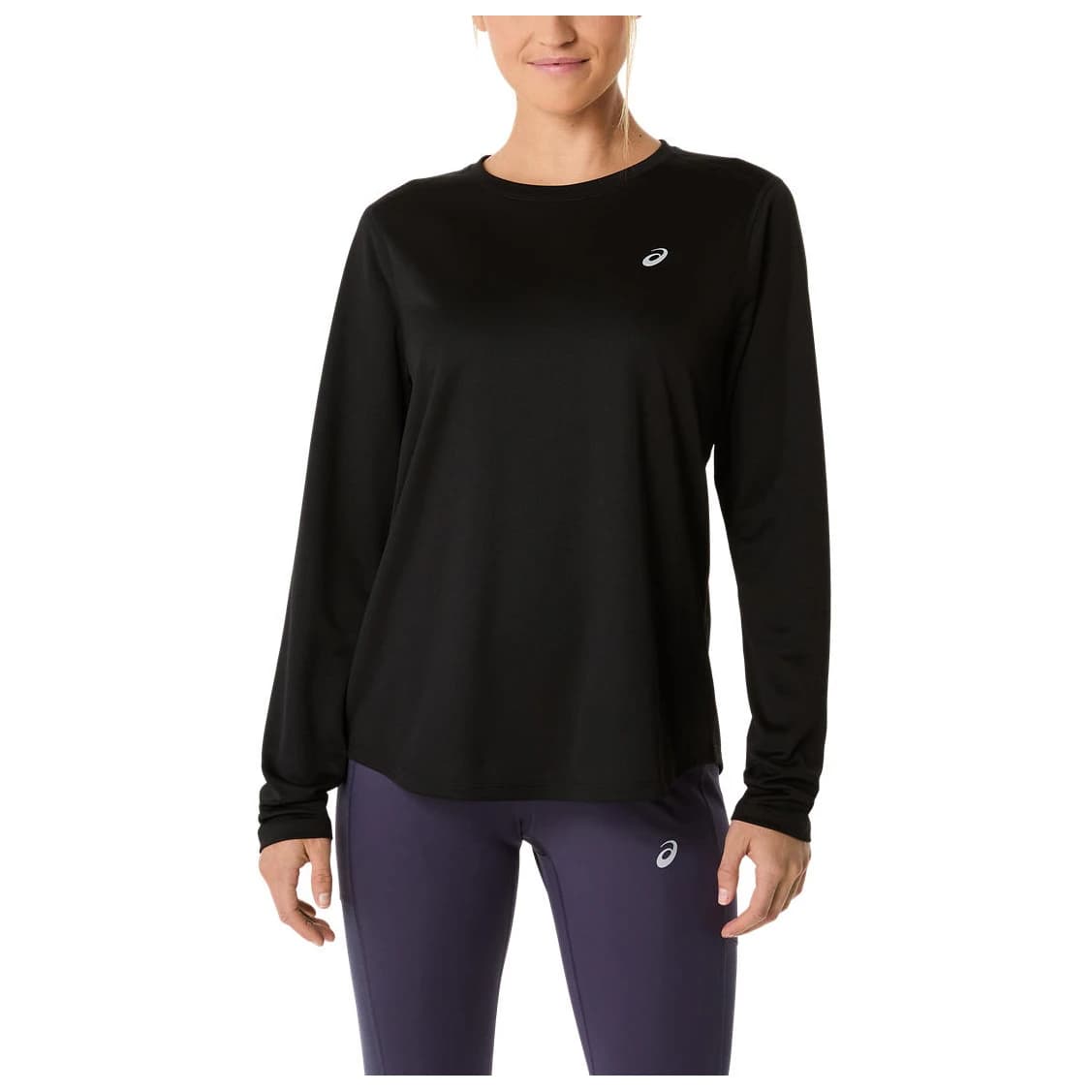 Дамска тениска Asics Women's Core L/S Top Running shirt - Performance Black
