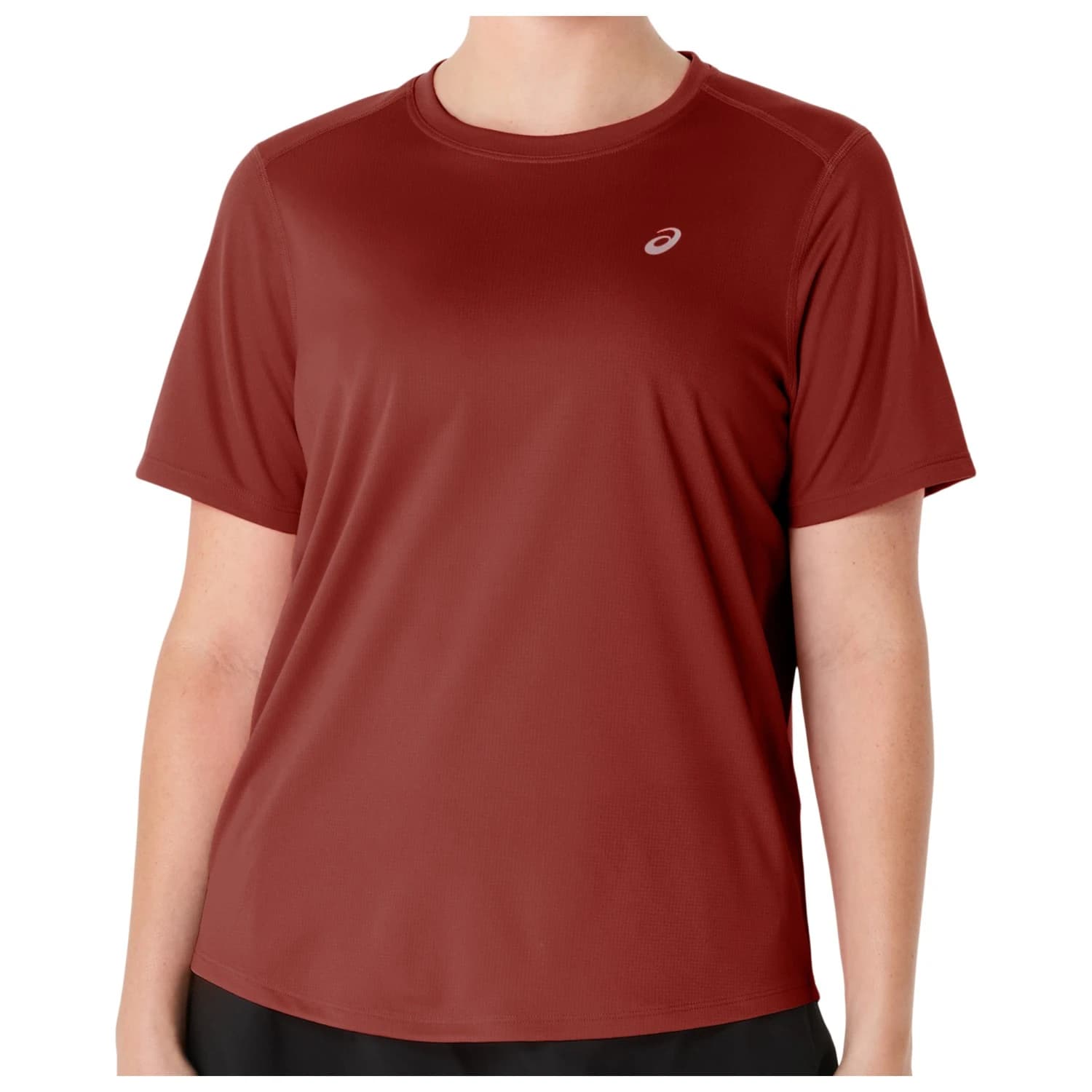 Дамска тениска Asics Women's Core S/S Top Running shirt - Singed Red