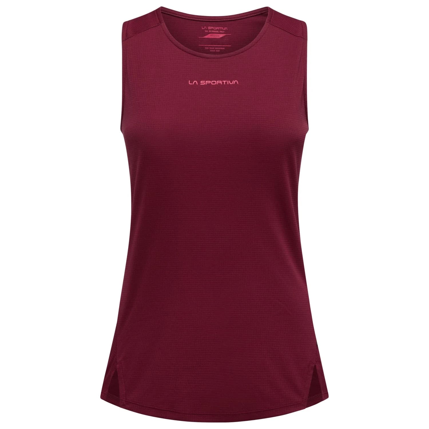 Дамски потник с широка презрамка La Sportiva Women's Traverse Tank Tank top - Redwood / Azalea