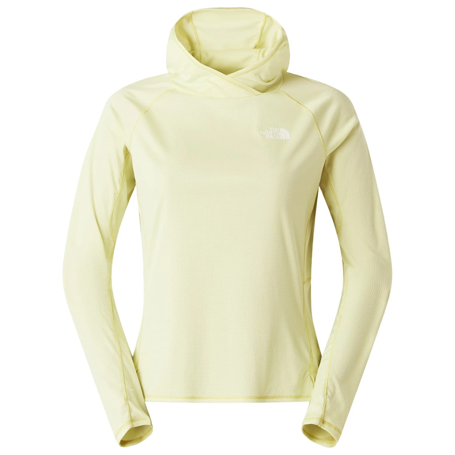 Дамска блуза с дълъг ръкав The North Face Women's Sunriser Hoodie Longsleeve - Lemon Mist