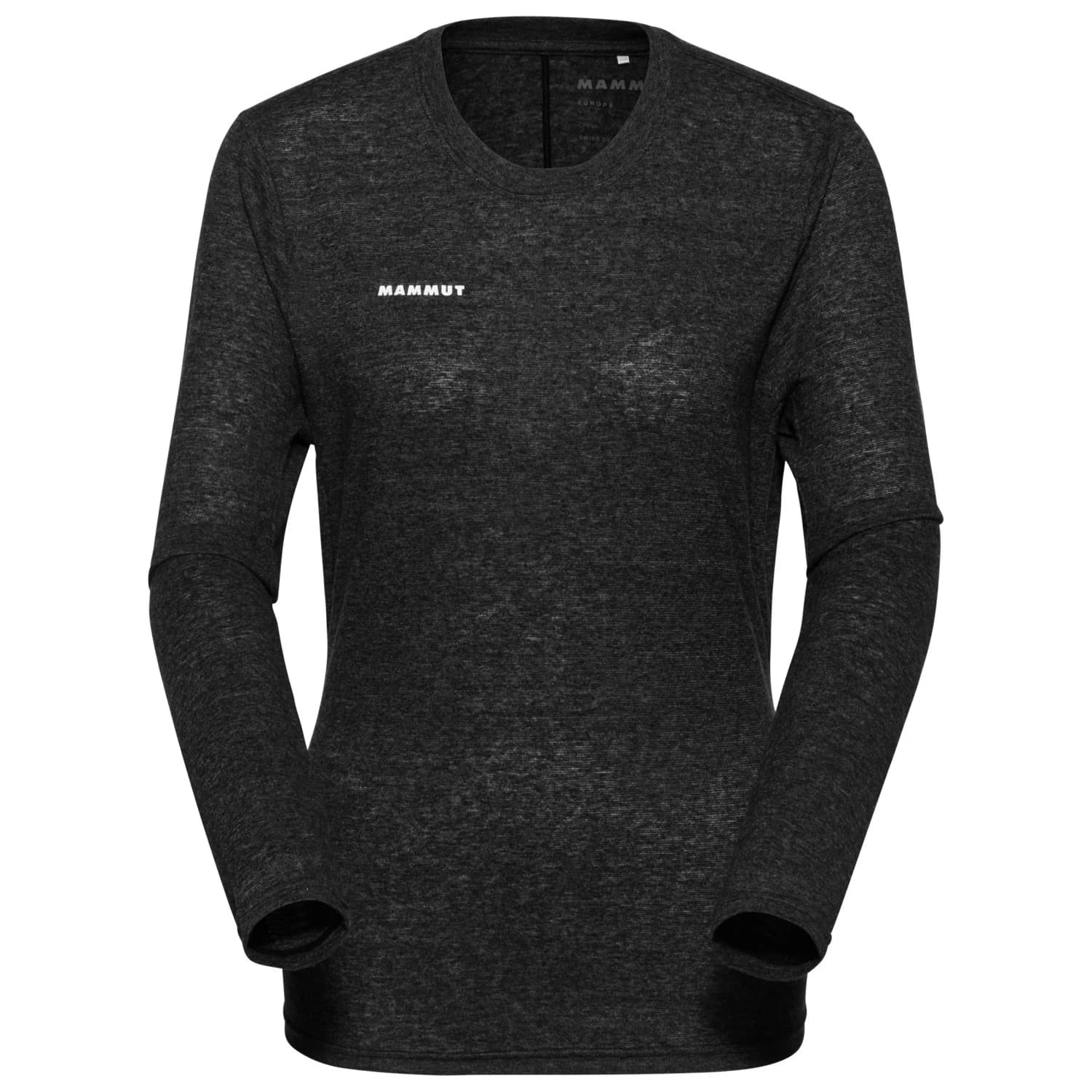 Дамска спортна тениска Mammut Women's Massone Light Longsleeve Longsleeve - Black